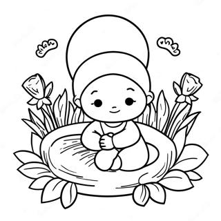 Ggocdeule Dulreossain Agi Mose Saegcil Gongbu Peiji 104561-42345