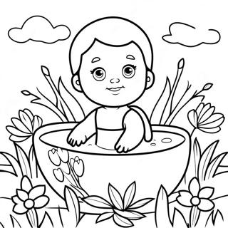 Ggocdeule Dulreossain Agi Mose Saegcil Gongbu Peiji 104561-42347