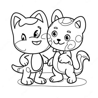 Jaemiissneun Cingudeul Ateuraeb Baeneo Saegcil Gongbu 104818-42548