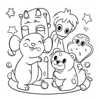 Jangnangi Gadeughan Cingudeul Ateuraeb Baeneo Saegcil Gongbu 104819-42549