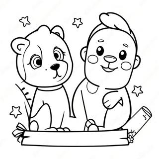 Jangnangi Gadeughan Cingudeul Ateuraeb Baeneo Saegcil Gongbu 104819-42551