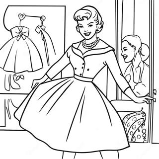 1950nyeondae Reteuro Paesyeon Saegcil Gongbu Peiji 107308-44503