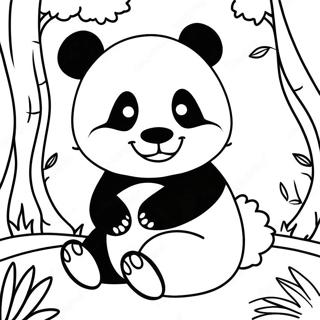 Sup Sogeseo Noneun Mimi Panda Saegcil Gongbu Peiji 107540-44681