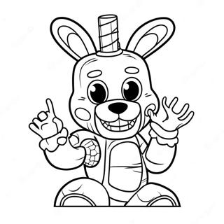 스프링트랩 Fnaf 색칠 공부