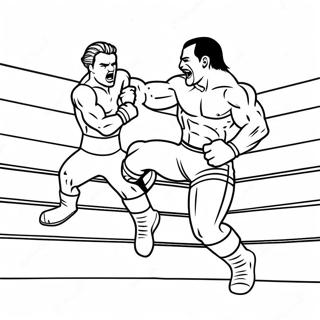 Sangdaeege Jeompeuhaneun Heungmijinjinhan Wwe Reseulreo Saegcil Gongbu Peiji 128583-61956