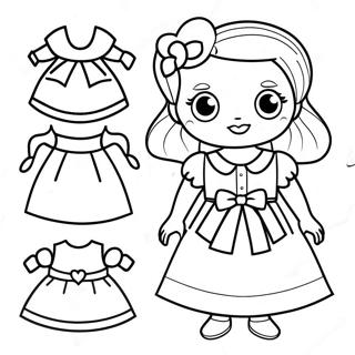 Gwiyeoun Jongi Inhyeong Deureseu Eob Saegcil Gongbu Peiji 134804-66791