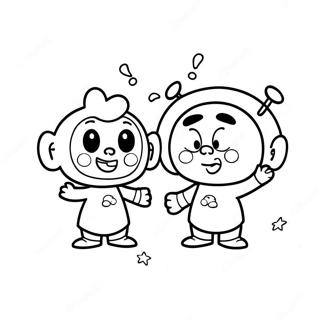 Koseumowa Wandayi Banjjagineun Saegcil Gongbu Peiji 135085-67012