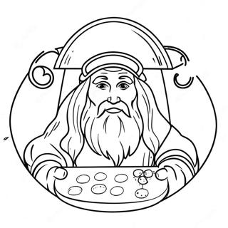 Reonareudo Da Binci Geurim Palreteu Saegcil Gongbu 139106-70305