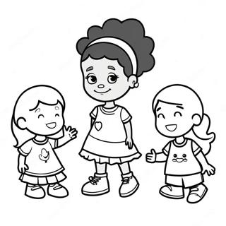 Cingudeulgwa Noneun Heugin Sonyeo Saegcil Gongbu Peiji 15893-3480