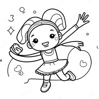 Cumcuneun Haengboghan Heugin Sonyeo Saegcil Gongbu Peiji 15894-3484