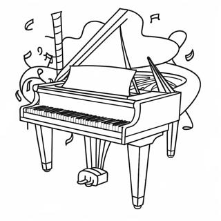 Dacaeroun Eumpyoga Issneun Piano Saegcil Gongbu Peiji 18437-4035