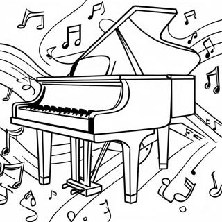 Dacaeroun Eumpyoga Issneun Piano Saegcil Gongbu Peiji 18437-4036