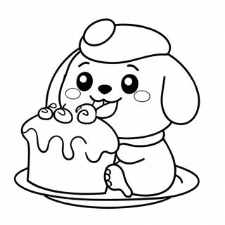 Masissneun Keikeureul Meogneun Pompompurin Saegcil Gongbu Peiji 21692 4729