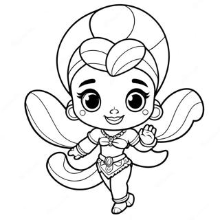 Syaimeowa Syain Banjjagineun Jini Saegcil Gongbu 36421-7958