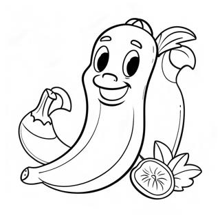Gwiyeoun Manhwa Banana Saegcil Gongbu 38734-8456