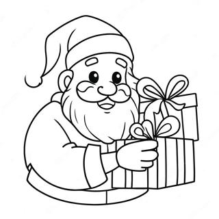 Seonmuleul Deulgo Issneun Jeulgeoun Santa Saegcil Gongbu 59857-13122