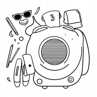 Reteuro 80nyeondae Neon Saegcil Gongbu Peiji 74957-18151