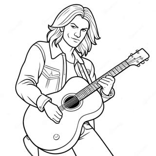 Gitareul Yeonjuhaneun Rog Seuta Saegcil Gongbu Peiji 74985-18178