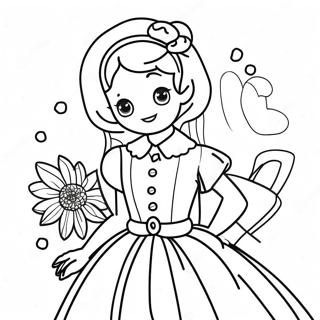 Deureseureul Ibeun Areumdaun Sonyeo Saegcil Gongbu 75087-18253