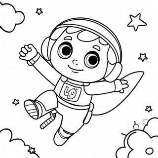 슈퍼 와이 색칠 페이지