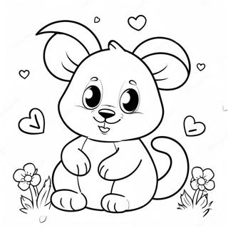 Reosia Munjawa Gwiyeoun Dongmuldeul Saegcil Gongbu Peiji 95363-34553