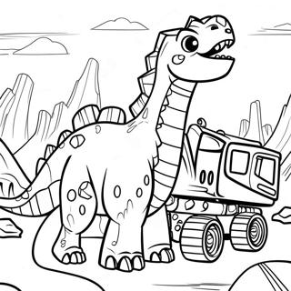 Geodaehan Dainoteureog Geonseol Jangmyeon Saegcil Gongbu 95718 34862